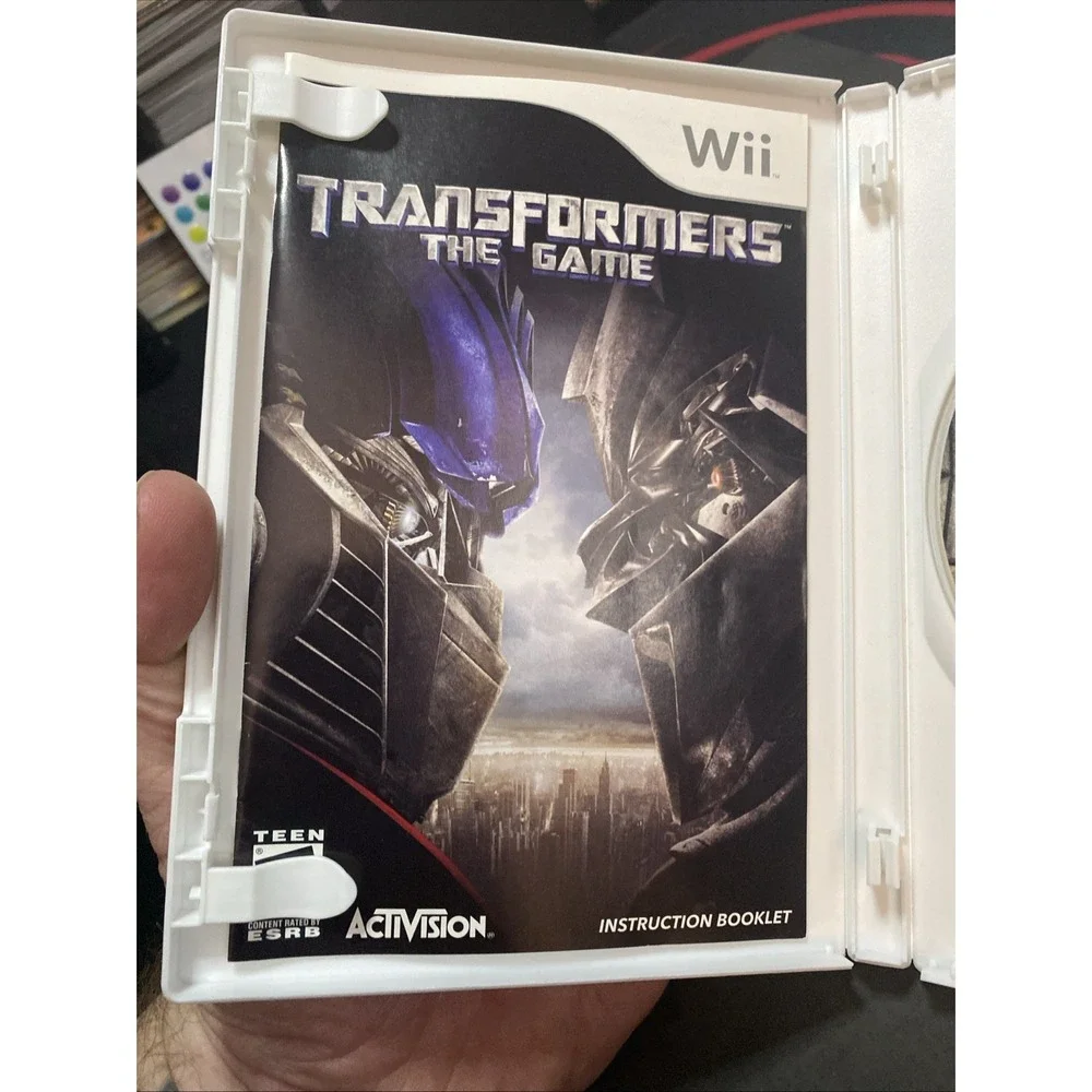 Transformers The Game Wii Video Game Multiplayer CIB